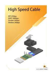 CCP Contact Probes High Speed Cable Introduction Presentation