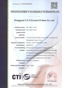 ISO 14064 CCP Contact Probes