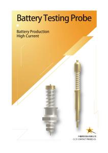 Battery Testing Probe Catalog CCP