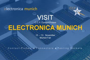Meet us at electronica Munich!