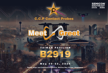 Meet C.C.P. at SEMICON Southeast Asia Singapore 20th-22nd in May!