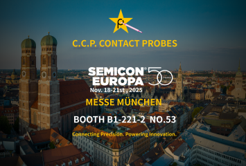 Meet C.C.P. at SEMICON EUROPA 2025.11.18~21