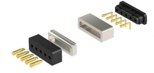 Magnetic Pogo Pin Connectors