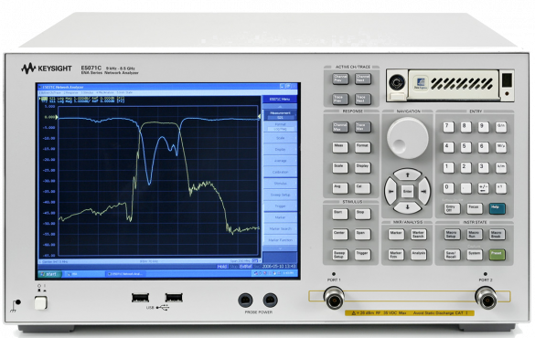 Agilent E5071C_Vector Network Analyzer