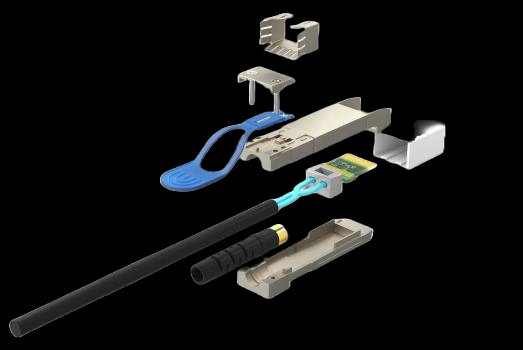 CCP DAC cable exploded view