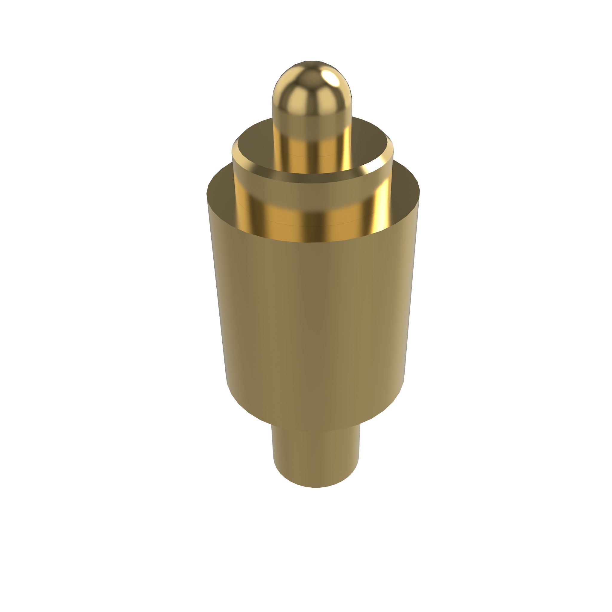 Durable Low Profile 2.9 mm Pogo Pin, 2.5 mm Working Height, P08797PH1