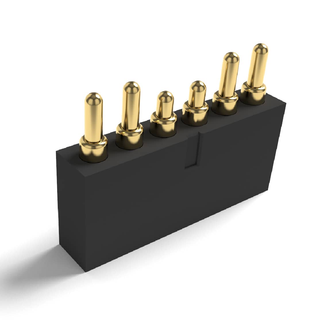 9.1/8.1 mm, 6 Pins, Non Standard Connectors, 7.10/7.10 mm Working Height, Pitch 2 mm, P2294MP01-06E200MR