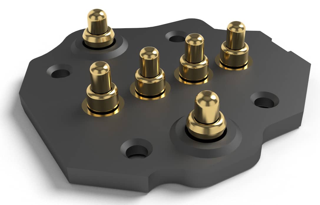 3.95/3.30 mm, 4 Pins, Non Standard Connectors, 3.15/2.30 mm Working Height, Pitch 2.4 mm, P2653MF02-04A240HR