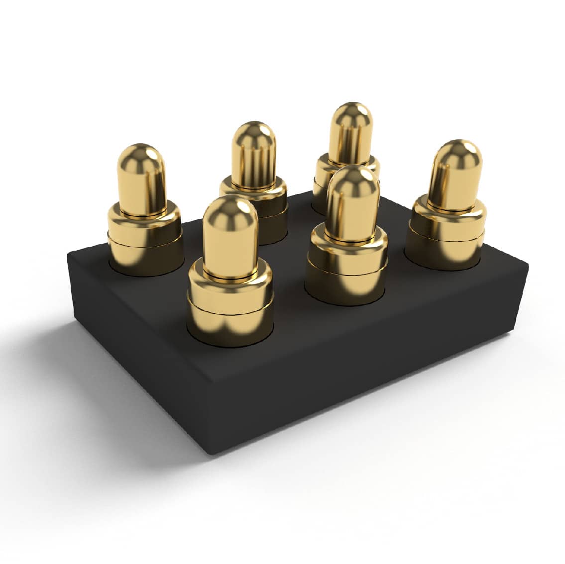 4.2 mm, 6 Pins, Non Standard Connectors, 3.1 mm Working Height, Pitch 2.54 mm, P3004MF01-06A300HR