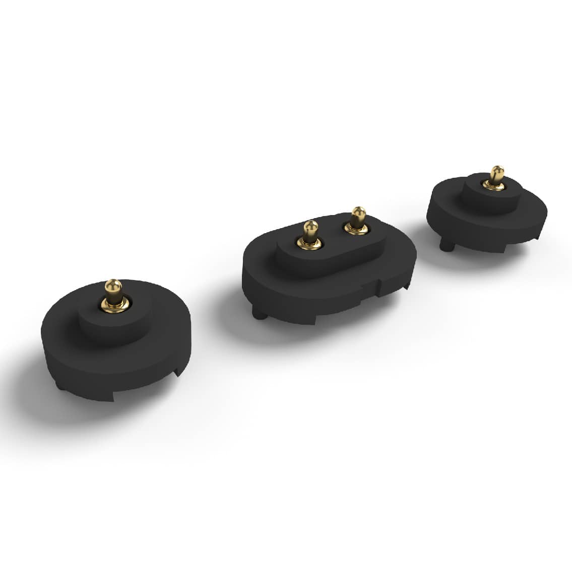 3.3 mm, 2 Pins, Non Standard Connectors, 2.9 mm Working Height, Pitch 2.54 mm, P3013MF01-02F254MR