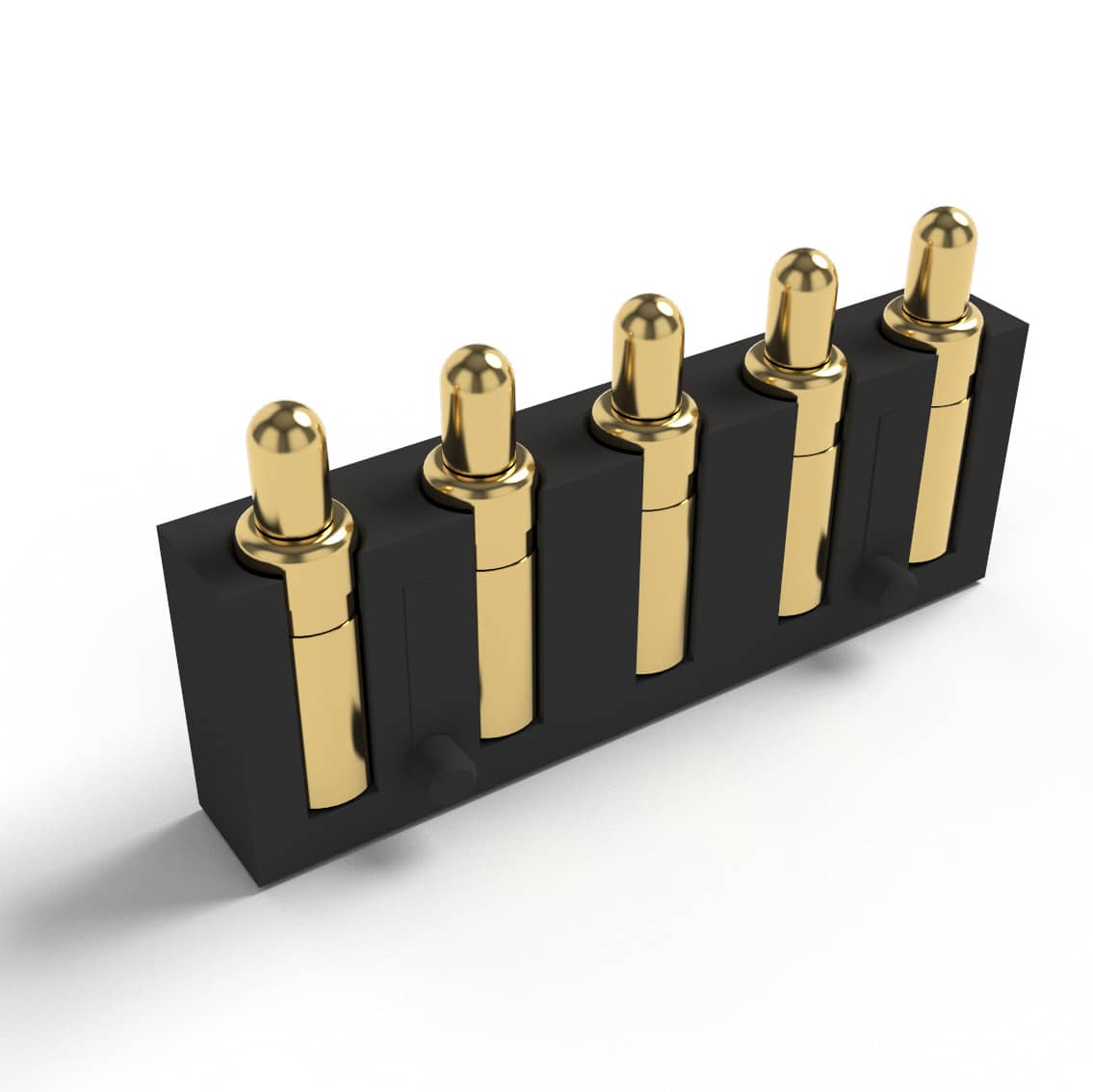 6.2 mm, 5 Pins, Non Standard Connectors, 5.2 mm Working Height, Pitch 2.5 mm, R175AA05-05250RR